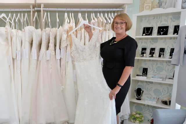 Debbie, who owns Wedding Belles in Kibworth Beauchamp, is now warning people across Harborough to slam the phone down if they are targeted by the highly-convincing crook.