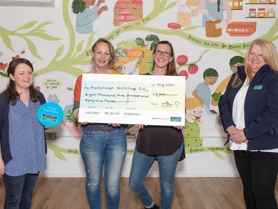 A new community room which can host a range of events and activities has opened in Harborough's Eco Village, thanks to the £9,000 grant from Severn Trent.
