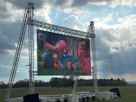 Market Harborough Showground will be hosting an outdoors cinema in Market Harborough this Bank Holiday weekend.