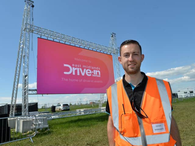 Michael Preston event manager of East Midlands Drive in before the screening of the Lion KIng.
PICTURE: ANDREW CARPENTER