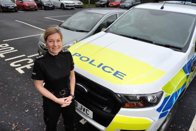 Insp Siobhan Gorman, who led Harborough police for three years before leaving this week.