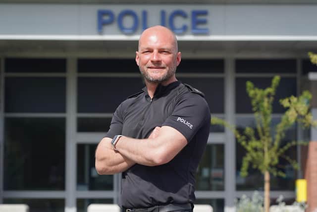 Insp James Purdie is pledging to work alongside residents living around Little Bowden Recreation Ground to tackle anti-social behaviour there head on.