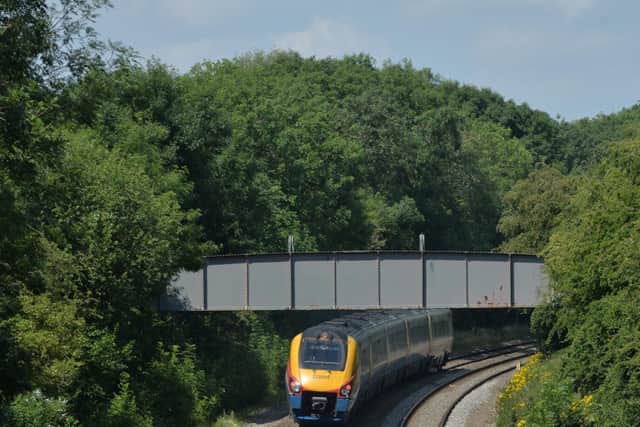 Teenage girls who risked their lives by playing ‘chicken’ in front of speeding trains in Kibworth have been warned to stay away from the railway line by police.