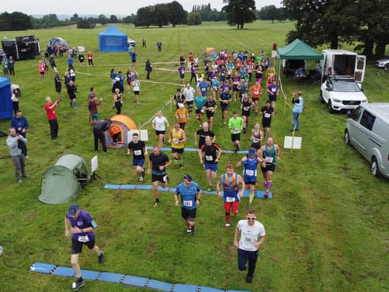 An impressive 136 runners did as many 5k (3.1ml) loops of the grounds of beautiful Rockingham Castle as they could rack up.