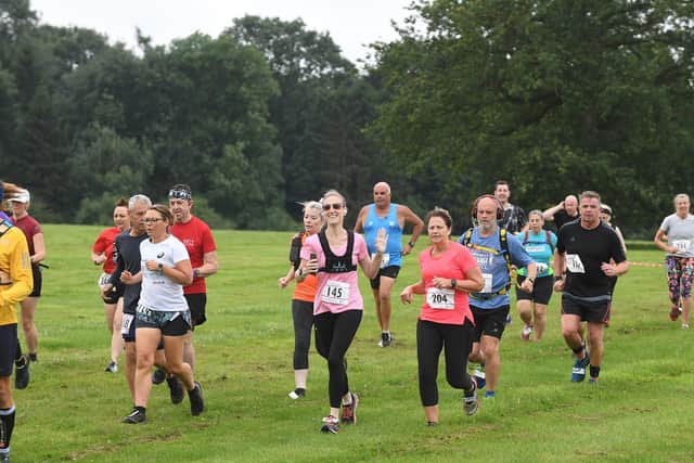 An impressive 136 runners did as many 5k (3.1ml) loops of the grounds of beautiful Rockingham Castle as they could rack up.
