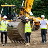 Work starts on site at a brand new Care UK care home in Market Harborough