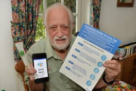 Cllr Kevin Feltham, 72, said he feels “super special” after being one of a tiny select few chosen to receive the top-up Oxford-AstraZeneca dose.