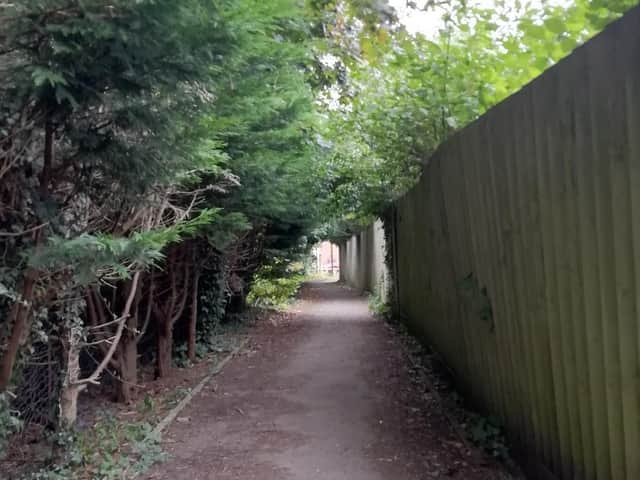Harborough District Council is acting after offenders have been piling up black bags of dog mess in the cut which links The Pastures, off Brookfield Road, Market Harborough, to Wheat Close on a new estate off Lubenham Hill.