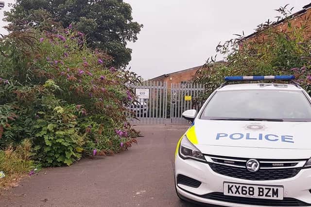 Police are warning people to stay away from a dangerous old factory in Desborough they’ve dubbed a “death trap”.