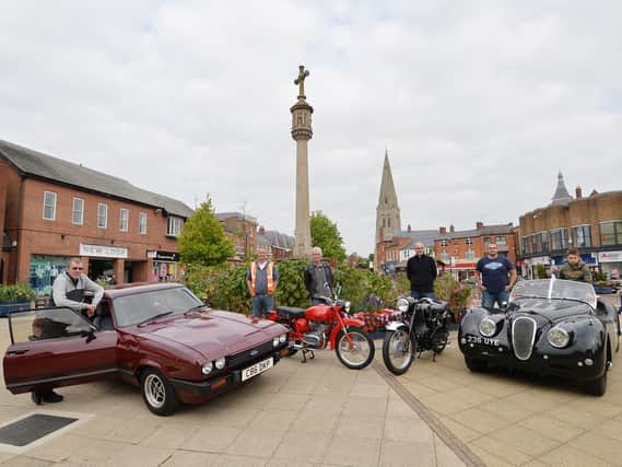 Cars on the Square event.
PICTURE: ANDREW CARPENTER