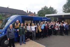 Harborough Community Bus (HCB) which helps people with mobility problems across Harborough district has now got a new mini-bus.