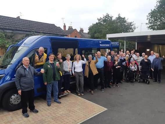Harborough Community Bus (HCB) which helps people with mobility problems across Harborough district has now got a new mini-bus.
