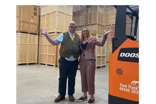 Entrepreneurs Sam and Gary Hunt are elated after getting the easyStorage franchise for Leicestershire and Coventry off the ground.