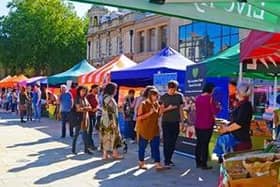 The vegan market will be held on The Square in the town centre from 10.30am-4pm on Sunday October 31