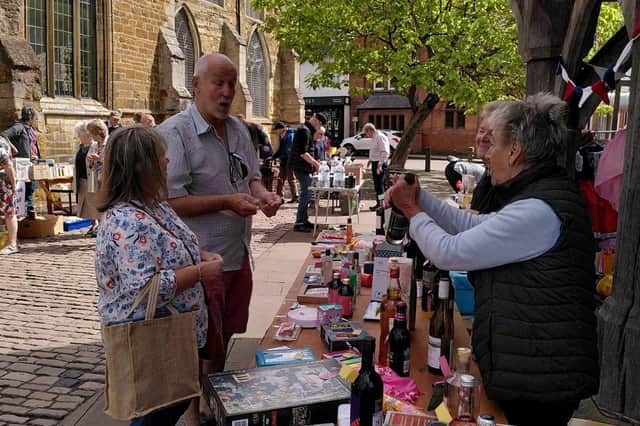 The first fete at St Dionysius Church in Market Harborough for five years was a smash hit on Saturday.