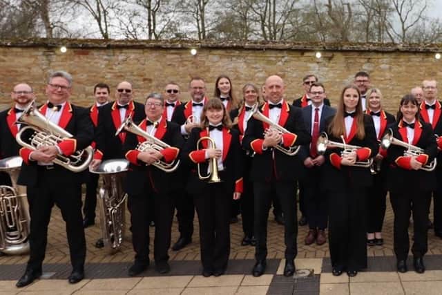 Members of Harborough Band ]