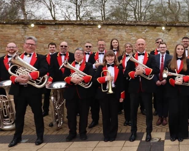 Members of Harborough Band ]