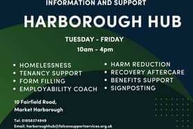The Harborough Hub is a National Lottery community funded project and a collaboration between Falcon Support Services and Beacon Care.