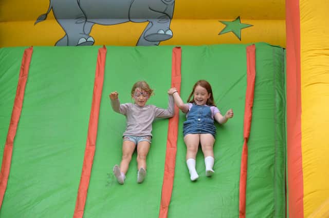 Fun during the Summer Fayre at Welland Park.
PICTURE: ANDREW CARPENTER
