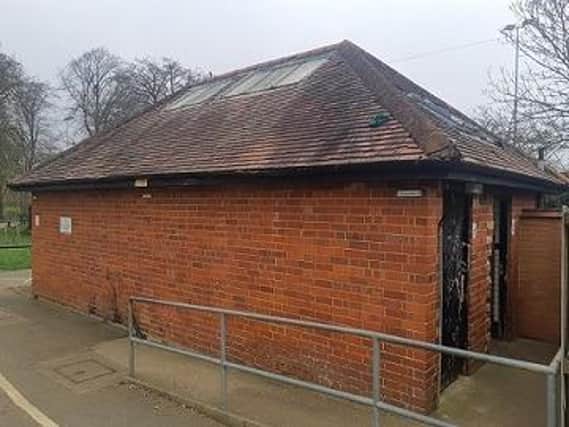 The toilets in Welland Park are receiving an upgrade