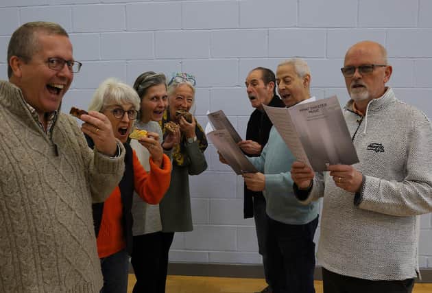 The Harborough Singers, famous for their love of cake and singing in about equal measure, are tuning up to journey out to Tuscany.