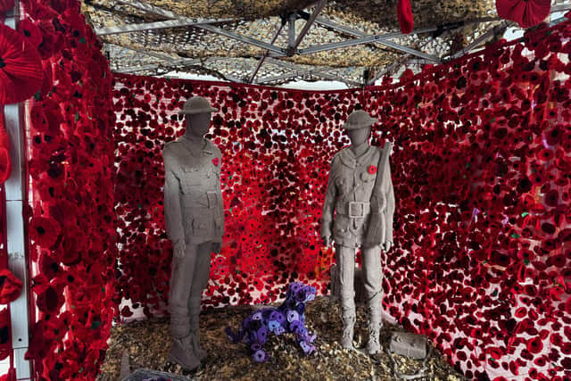 Display inside the market. Picture: Olivia Preston