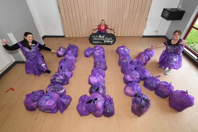 More than £11,000 of items were donated