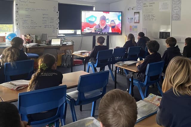 LIVE From Antarctica: Great Bowden Academy pupils meet world-renowned ...