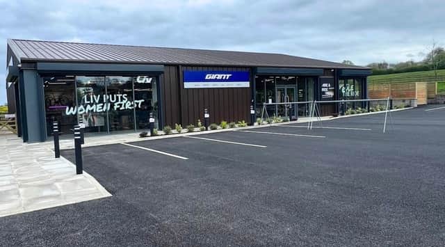 The new Giant bike shop in Tugby