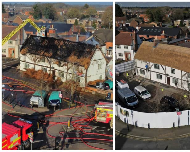 The Shambles has risen from the ashes after it was gutted in a devastating fire over a year ago.