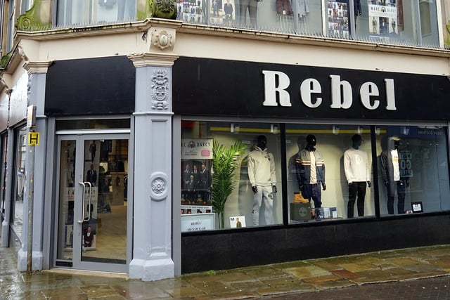 Rebel Menswear is opening at a new larger unit on the corner of High Street and Packer’s Row