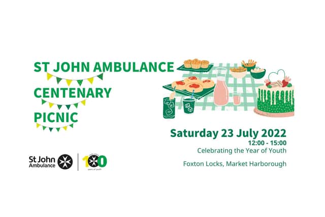 Anyone with an involvement in St John Ambulance in Harborough is invited to a picnic next month.