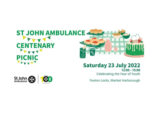 Anyone with an involvement in St John Ambulance in Harborough is invited to a picnic next month.