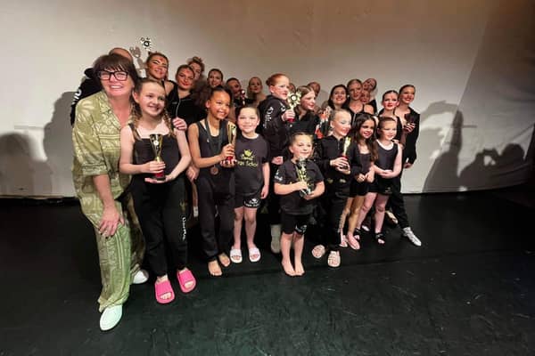 Pupils from Barrett Stage School took part in the Premiere Festival of Dance in Kettering.
