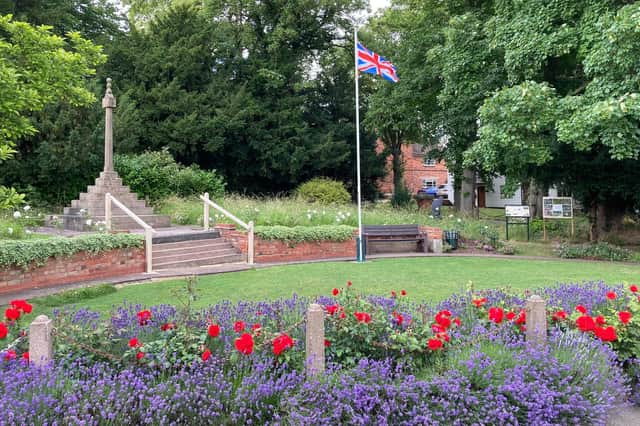 Three judges toured Lubenham on July 7, which is in the large village category in the East Midlands in Bloom contest.