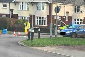 Police were called to Farndon Road at 2.45pm on Monday January 9, following a report of a collision involving a car and a female pedestrian.