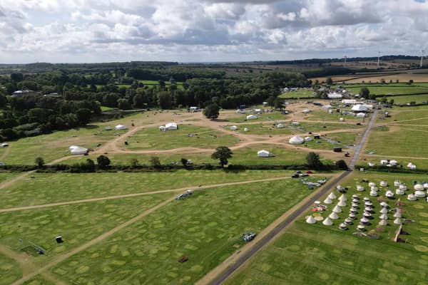 Police officers made the discovery shortly before 9am on Thursday, August 31, in the course of a specialised search of the area around Kelmarsh where the annual Shambala festival takes place