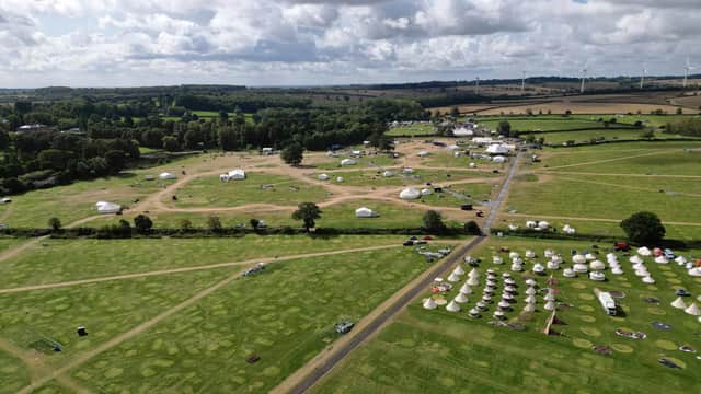 Police officers made the discovery shortly before 9am on Thursday, August 31, in the course of a specialised search of the area around Kelmarsh where the annual Shambala festival takes place