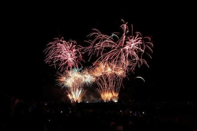 Firework displays will be held across the district