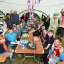 3rd Market Harborough Beavers during their picnic to celebrate the Queen's Platinum Jubilee.
PICTURE: ANDREW CARPENTER