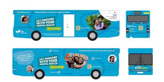 The mental health bus is coming to Harborough and Lutterworth