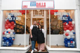 Jarrod Burke and Amritha Chagar of Randalls open their new sweet shop on Adam & Eve Street.