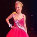 Pearl in her winning dress. Picture: Scarlet Sanders