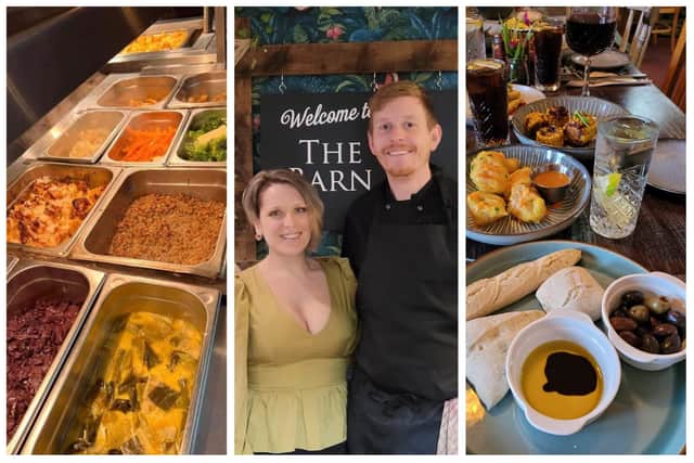 Sarah Goodchild and Ben Stead-Davis, who run The Barn pub and restaurant near Willey, are making the leap this February and taking animals off the menu.
