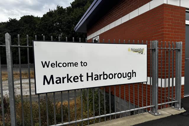 Market Harborough station. Picture: Olivia Preston