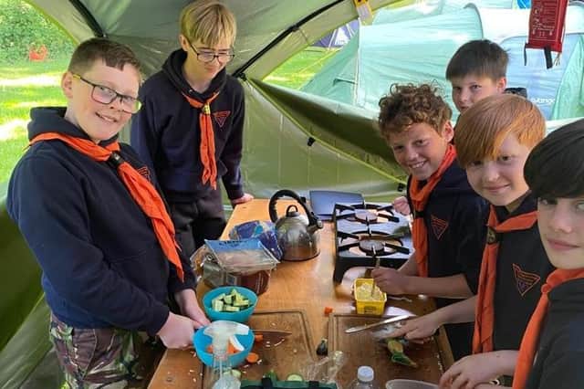 The Bowden to the Queen patrol from the 1st Bowdens Scout Group has won the Fraser Shield challenge for scout units across Harborough. And they also carried off Adam’s Challenge Shield, dedicated to much-loved 13-year-old local scout Adam Mugridge.