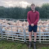 James Horn won the sustainable sheep farmer award