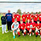 Harborough Town U14s 2012 recently struck a kit sponsorship deal with Shindig DJs, a vinyl DJ service based in the town.