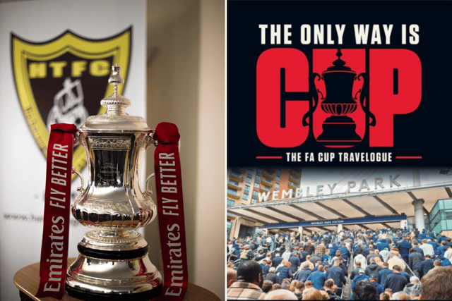 Harborough Town feature twice in The Only Way is Cup – The FA Cup Travelogue. (Photos: RB Media, Ian McNeilly)