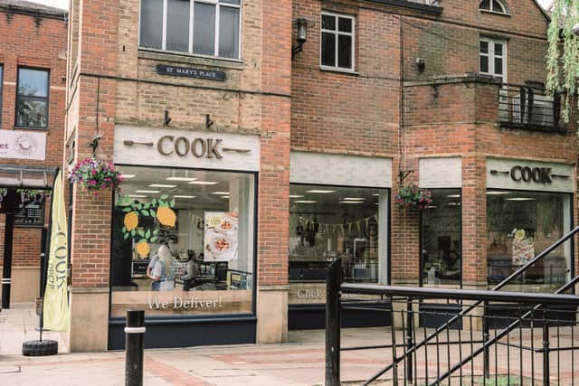 Family-owned handmade frozen meal company COOK is welcoming customers to its new Harborough shop.